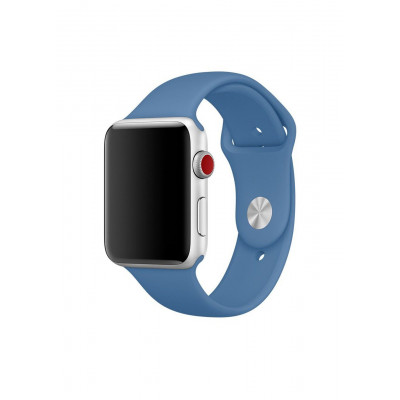 Ремінець Sport Band для Apple Watch 42/44mm силіконовий ARM Series 5 4 3 2 1 Denim Blue