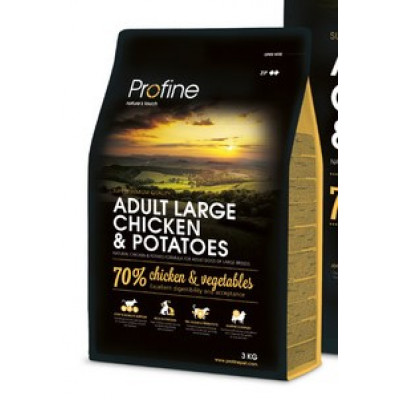 Сухі корми Profine Adult Large Chicken Potato 3 kg (для дорослих собак великих порід)