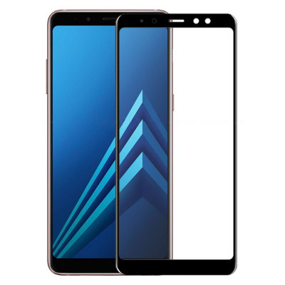 Захисне скло Epik 2.5D CP+ (full glue) для Samsung Galaxy A6 (2018) Чорне (784445)