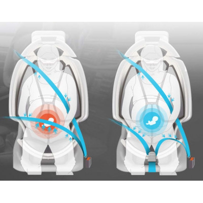 Адаптер на ремінь безпеки для вагітних в авто SBT group (Safe Belt 2)