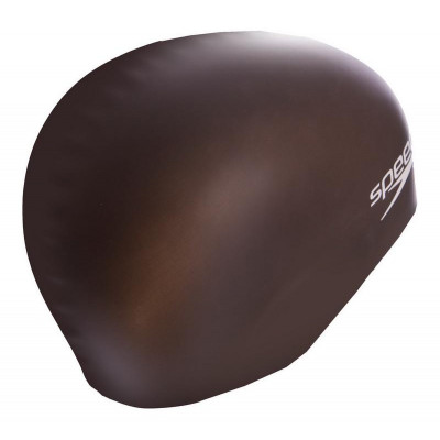 Шапочка для плавання Дитяча Speedo Plain Flat Silicone cap 8709931959 One Size Чорний (SK001018)