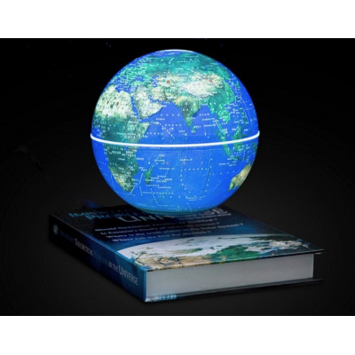 Левітуючий глобус на книзі 6 дюймів Levitating globe (LPG6001B2)