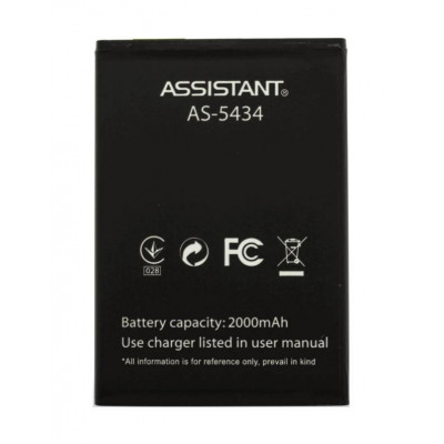 Батарея Assistant AS-5434 Club, AS-501, Jinga Start 2000 mAh