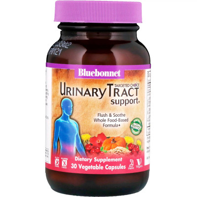 Комплекс для сечовивідних шляхів Targeted Choice Urinary Tract Support Bluebonnet Nutrition 30 рослинних капсул