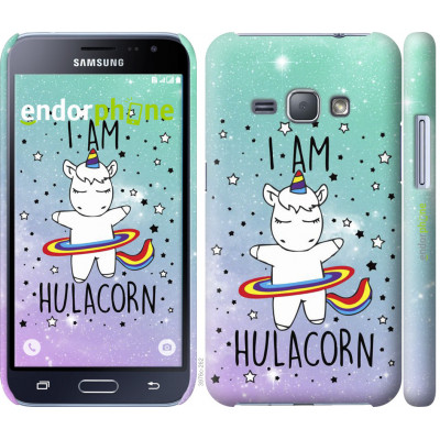 Пластиковий чохол Endorphone на Samsung Galaxy J1 (2016) Duos J120H I'm hulacorn (3976c-262-26985)