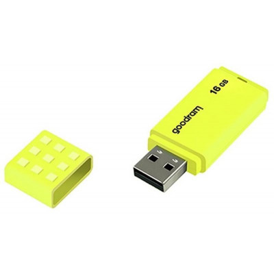 Флеш-накопичувач USB 16GB GOODRAM UME2 Yellow (UME2-0160Y0R11)