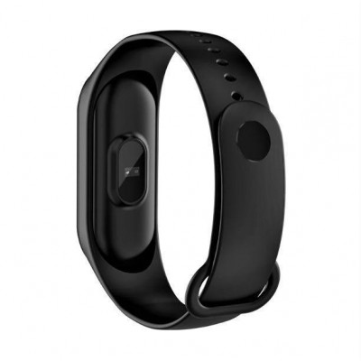 Фітнес браслет Akline Intelligence Health Bracelet M3 Fit кольоровий екран Чорний (258624)