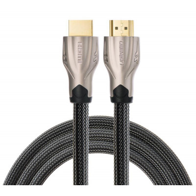 HDMI кабель V2.0 Ugreen HD102 з підтримкою FullHD/4K/3D відео resolution багатоканальний звук 5.1/7.1 3 м Чорний (11192)