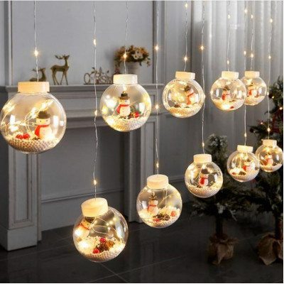 Гірлянда Xmas WW-1 Copper Curtain Ball Lamp