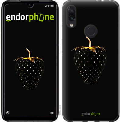 Пластиковий чохол Endorphone на Xiaomi Redmi Note 7 Чорна полуниця (3585m-1639-26985)