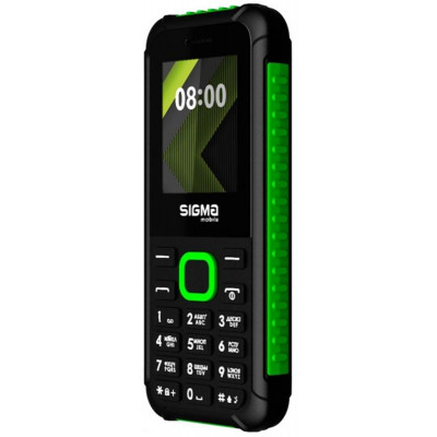 Sigma mobile X-style 18 Track Dual Sim Black/Green