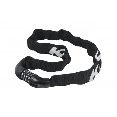 Сталевий кодовий замок KLS Chainlock 6 ланцюг Black