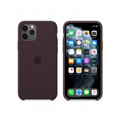 Чохол силіконовий soft-touch ARM Silicone Case для iPhone 11 Pro Max Cocoa