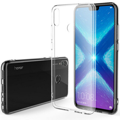 TPU чохол Epic Transparent 1.0mm для Huawei Honor 8X Безбарвний (771202)