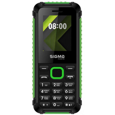 Sigma mobile X-style 18 Track Dual Sim Black/Green