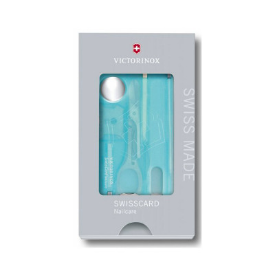 Мультитул Victorinox Swisscard Nailcare Блакитний (07240.T21)