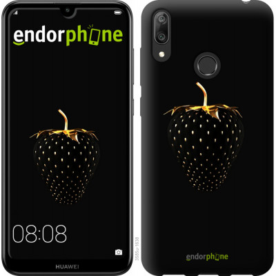 Пластиковий чохол Endorphone на Huawei Y7 2019 Чорна полуниця (3585m-1638-26985)