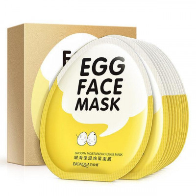 Маска для обличчя Bioaqua Egg face Mask (hub_AqNR99848)