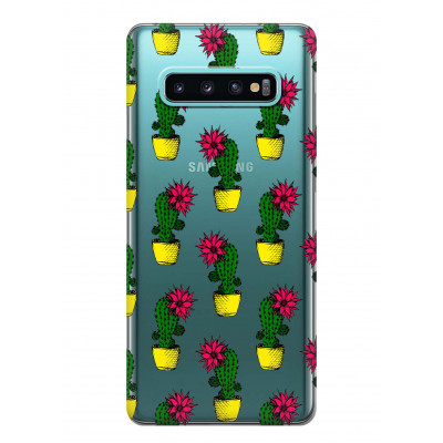 Чохол iSwag для Samsung Galaxy S10 Plus Кактуси (H457)