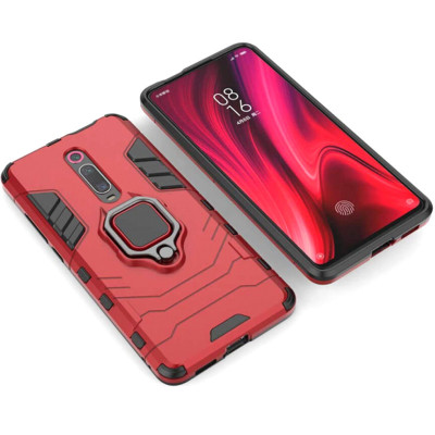 Удароміцний чохол Epik Transformer Ring для Xiaomi Redmi K20 / K20 Pro / Mi9T / Mi9T Pro Червоний (715239)