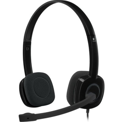 Гарнітура Logitech H151 Stereo Black (981-000589)