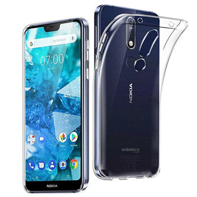 Чохол TPU Clean для Nokia 7.1 Plus Transparent (CC-41023)