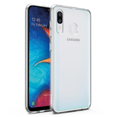 TPU чохол Epic Transparent 2.0 mm для Samsung Galaxy A20/A30 Безбарвний (770011)