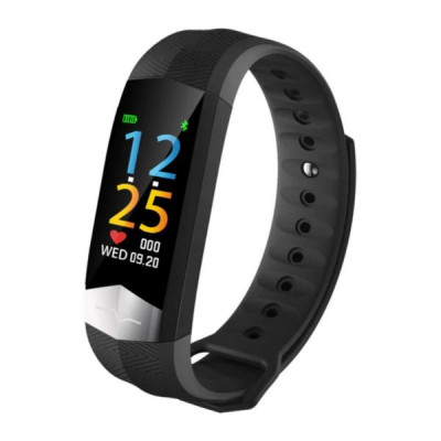 Фітнес браслет Smart Band ST CD01 Тонометр + ЕКГ + PPG Чорний (SBCD01BK)