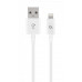 Кабель Cablexpert USB 2.0 A - Lightning 2м Білий (CC-USB2P-AMLM-2M-W)