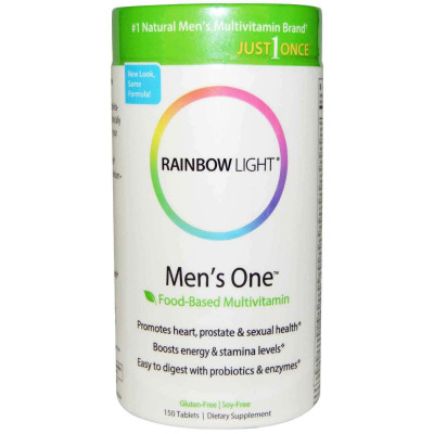 Вітаміни для чоловіків Rainbow Light Mens One 150 таблеток (2737)