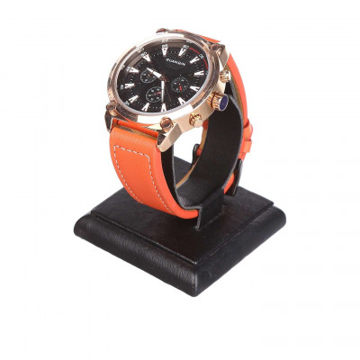 Годинник GUANQIN GS19080 CL Gold-Black-Orange (GS19080GBO)