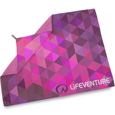 Рушник Lifeventure Soft Fibre Triangle 150 x 90 см Pink Giant 63072