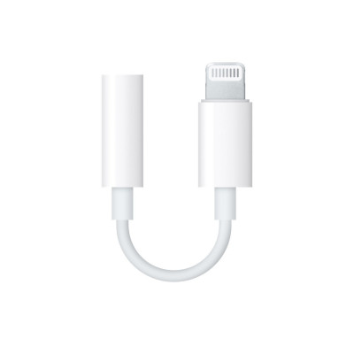 Перехідник Lightning to AUX 3.5 mm Apple Adapter MMX62 White (light35)