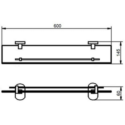 Поличка Qtap Liberty ORO 1153 QTLIBORO1153