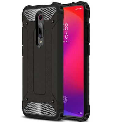 Броньований протиударний TPU+PC чохол Epik Immortal для Xiaomi Redmi K20 / K20 Pro / Mi9T / Mi9T Pro Чорний (713244)