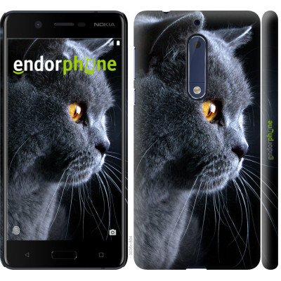 Пластиковий чохол Endorphone на Nokia 5 Гарний кіт (3038m-804-26985)