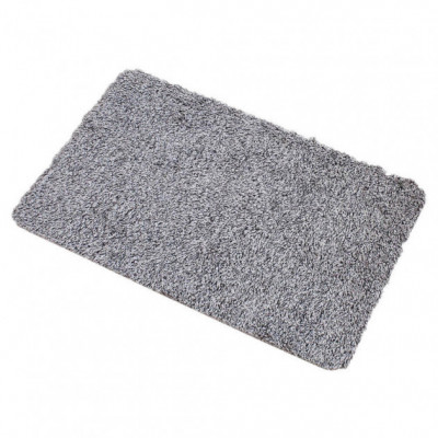 Супервбираючий придверний килимок Clean Step Mat Сірий (258534)