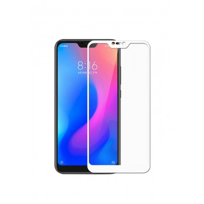 Захисне скло для Xiaomi Mi 8 Lite CAA 2D з проклеюванням по всьому склу