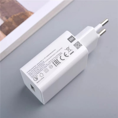 Зарядний пристрій Xiaomi 22.5W Quick Charge 3.0 white (MDY-11-EP) service orig