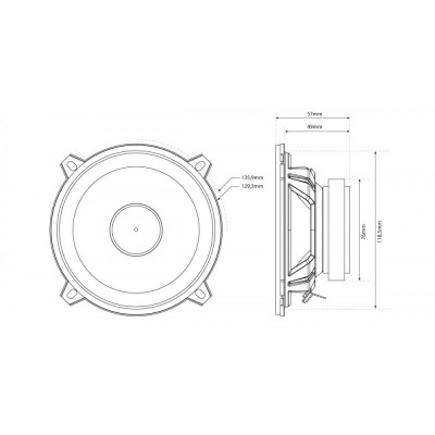 Компонентна акустика MTX TX250S