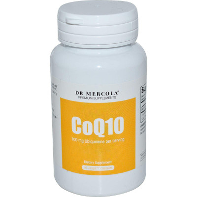 Коензим ліпосомальний Dr. Mercola, Q10, Liposoma CoQ10, 100 мг, 30 капсул (15869)