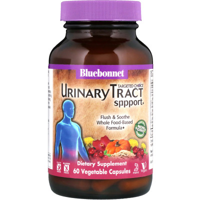 Комплекс для сечовивідних шляхів Targeted Choice Urinary Tract Support Bluebonnet Nutrition 60 рослинних капсул