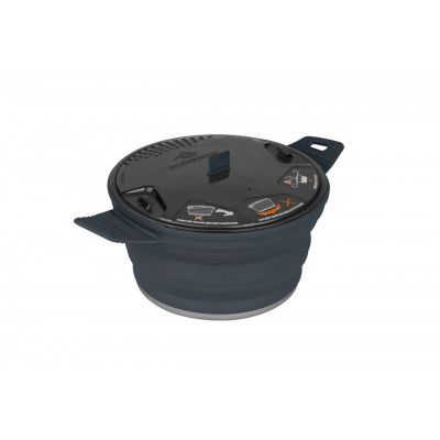 Каструля складна Sea To Summit X-Pot 2.8 L Charcoal