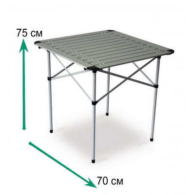 Стіл розкладний Pinguin Table S Сірий