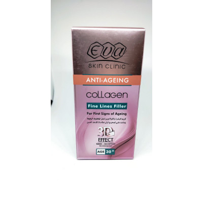 Крем для обличчя наповнювач зморшок Eva collagen 30+