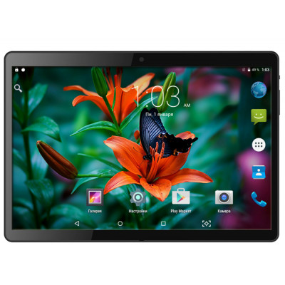 Планшет-телефон Adronix MT116 2GB RAM Matte Black + Чохол-книжка + Карта пам'яті 32GB