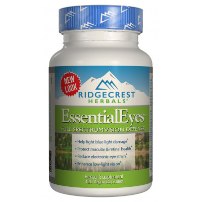 Комплекс для Захисту та Поліпшення Зору EssentialEyes RidgeCrest Herbals 120 гелевих капсул