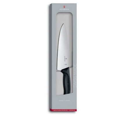 Кухонний шеф-ніж Victorinox Swiss Classic Carving 20 см Чорний (6.8063.20G)