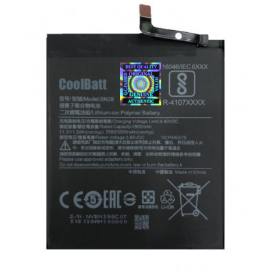 Батарея CoolBatt для Xiaomi BN39 Mi Play (2000000034928)