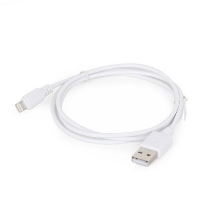 Кабель Cablexpert USB2.0 - Lightning 2м Білий (CC-USB2-AMLM-2M-W)